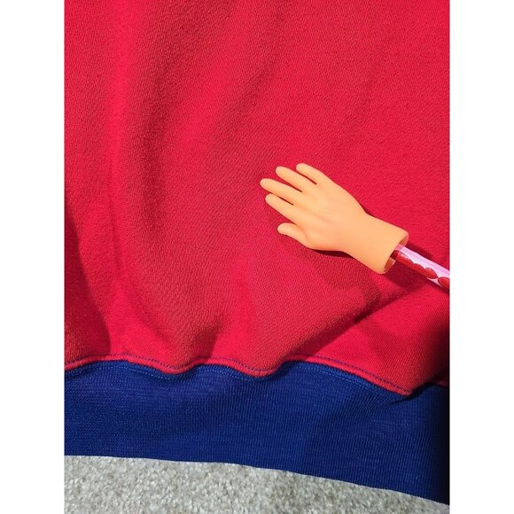 Vintage Starter Detroit Pistons Sweatshirt 80's Color Block Embroidered Men's XL - Picture 13 of 16